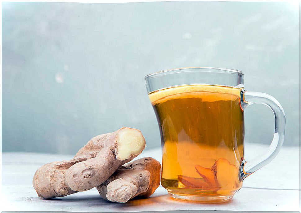 Tea, one of the ways to use ginger