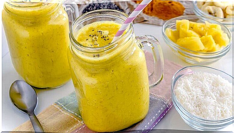 Turmeric smoothie