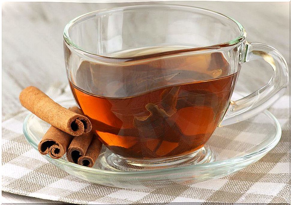 Cinnamon tea.