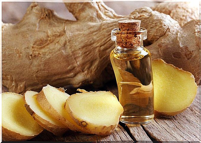 Ginger oil to remove warts.