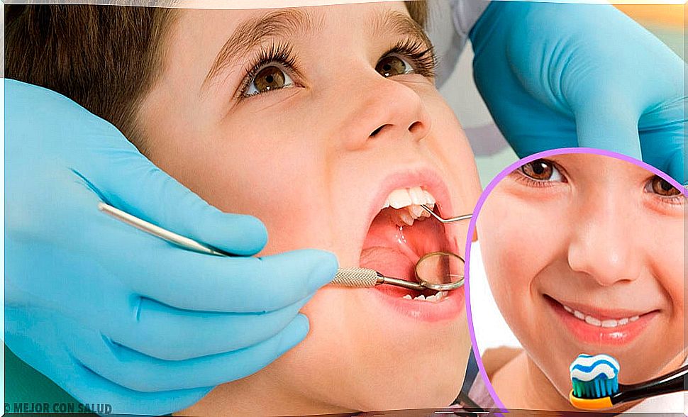 Dental check-up in children