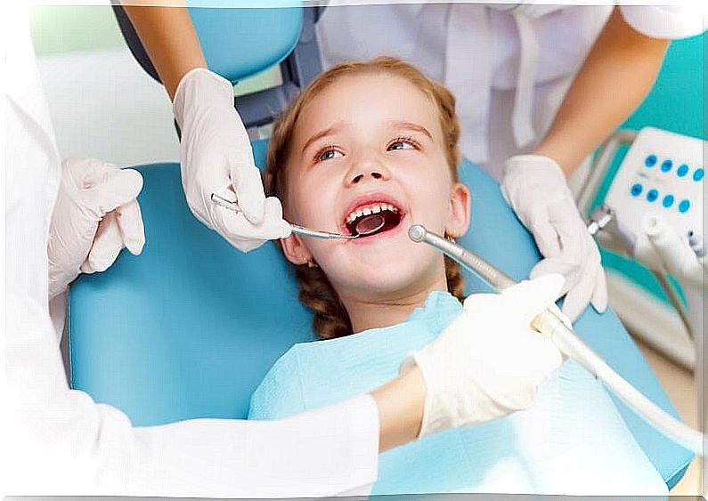 Why promote dental check-ups in children