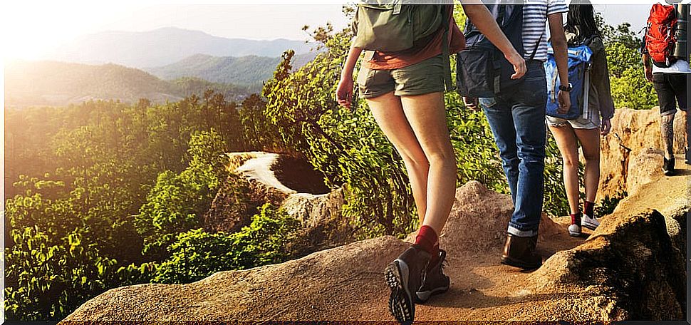 Hiking friends