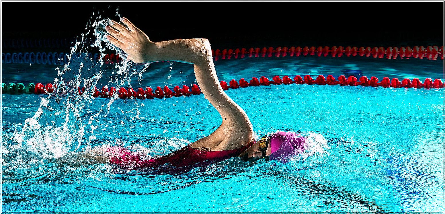 How to take a correct breath when swimming