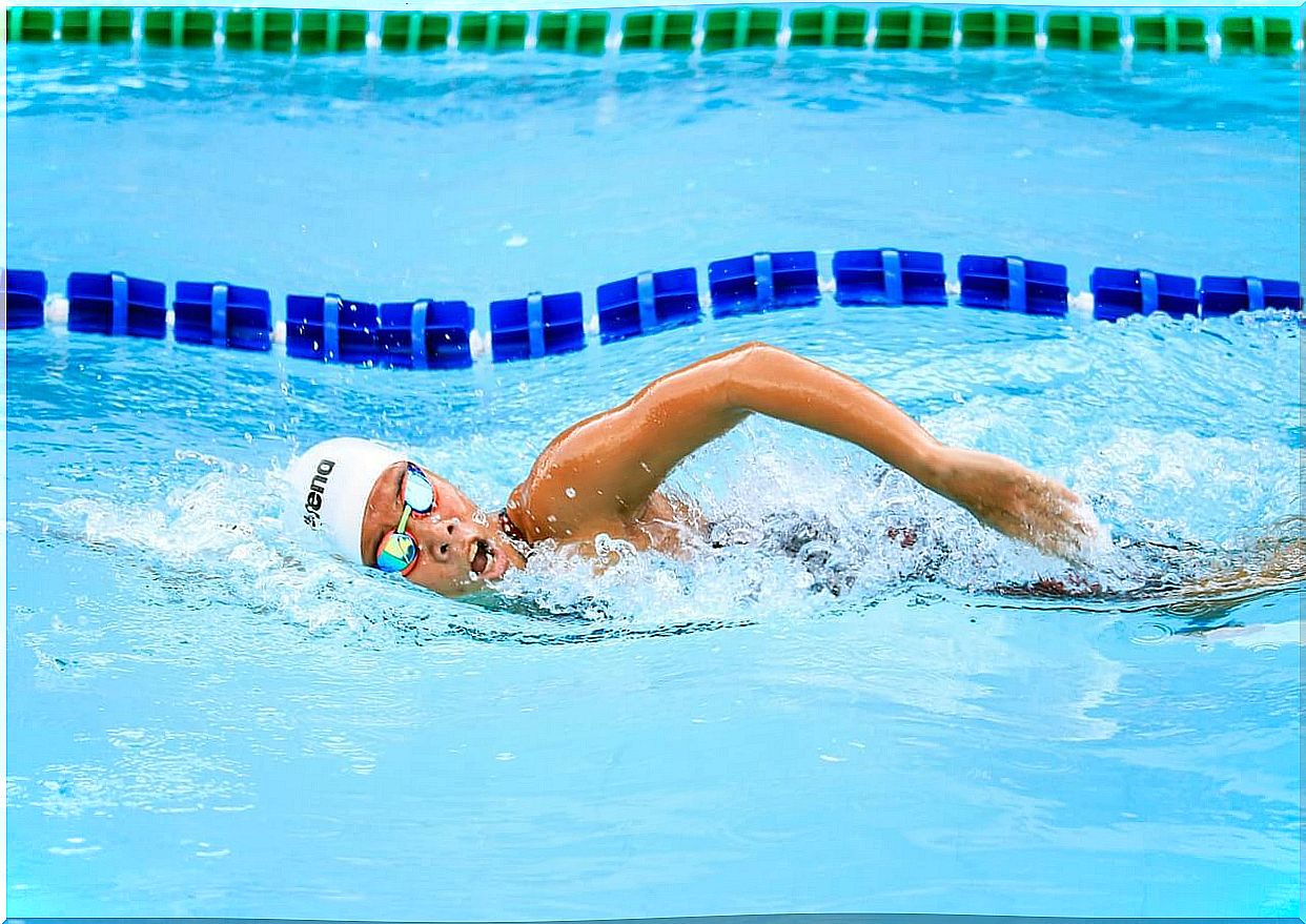 Breathing when swimming should be adjusted to perform the activity as smoothly as possible.