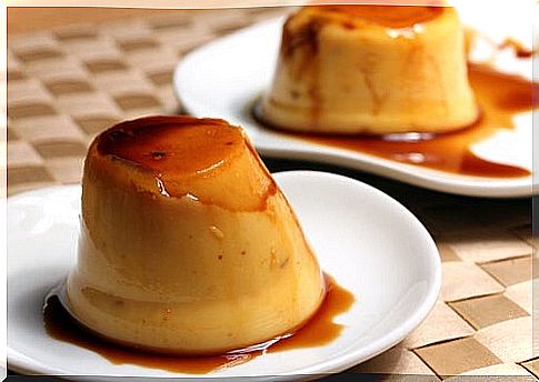 Lactose-free fresh cheese flan